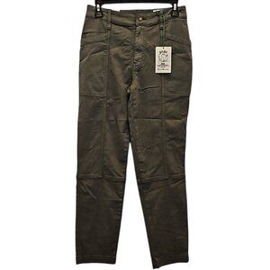 Cosmic Blue Love Utility Casual Pant Size 27 New Army Green Women's Outdoor